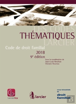 Bertrand.pt - Code Thematique - Code De Droit Familial - 2018