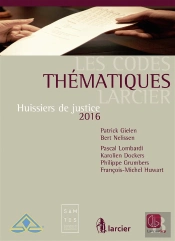 Code Thematique - Huissiers De Justice 2015, 3eme Ed.