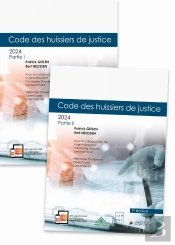 Codes Annotés : Code Des Huissiers De Justice (Édition 2024)