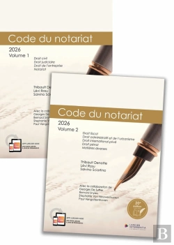 Bertrand.pt - Codes Annotés : Code Du Notariat 2026 : À Jour Au 1er Janvier 2026