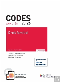 Bertrand.pt - Codes Annotés : Droit Familial 2026 ; À Jour Au 1er Janvier 2026 (17e Édition)