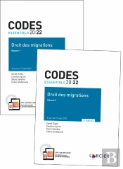 Codes Essentiels : Droit Des Migrations : À Jour Au 15 Aout 2022 (2e Édition)