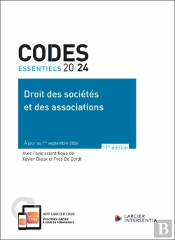 Bertrand.pt - Codes Essentiels : Droit Des Sociétés Et Des Associations : À Jour Au 1er Septembre 2024 (Édition 2024)