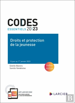 Bertrand.pt - Codes Essentiels : Droits Et Protection De La Jeunesse : À Jour Au 1er Janvier 2023