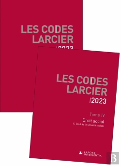 Bertrand.pt - Codes Larcier 2023 - Tome 4 Droit Social