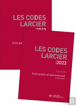 Bertrand.pt - Codes Larcier 2023 - Tome 6 Droit Public Et Administratif