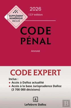 Bertrand.pt - Codes Pénal Et Procédure Pénale + Supplément 