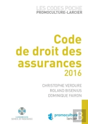 Codes Poche Promoculture-Larcier. Code De Droit Des Assurances, 2eme Ed. (Les)