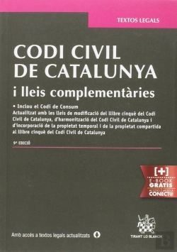 Bertrand.pt - Codi Civil De Catalunya I Lleis Complementàries 9ª Edició 2015