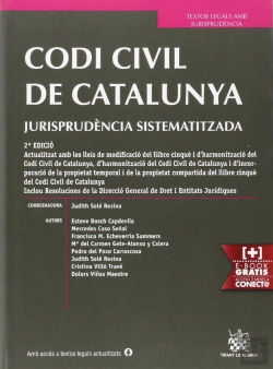 Bertrand.pt - Codi Civil De Catalunya Jurisprudència Sistematitzada 2ª Edició 2015