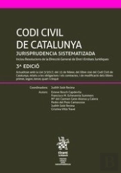 Codi Civil De Catalunya Jurisprudencia Sistematizada 3ª Edició 2017