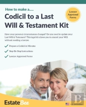 Codicil To A Last Will & Testament Kit