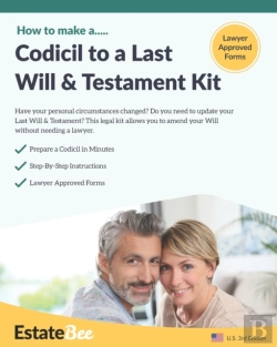 Bertrand.pt - Codicil To A Last Will & Testament Kit