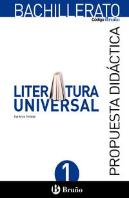 Código Bruño Literatura Universal Bachillerato Propuesta Didáctica