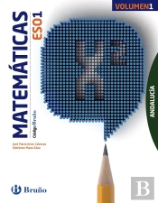 Código Bruño Matemáticas 1 Eso Andalucía - 3 Volúmenes