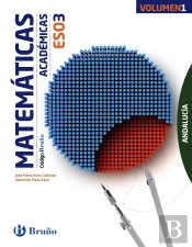 Código Bruño Matemáticas Académicas 3 Eso Andalucía - 3 Volúmenes