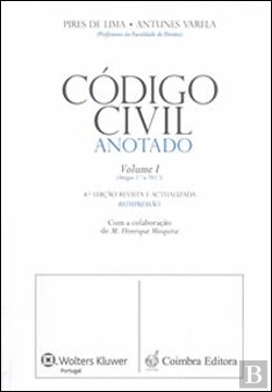 Bertrand.pt - Código Civil Anotado - Volume I