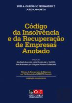 Código da Insolvência e da Recuperação de Empresas Anotado
