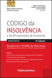 Código da Insolvência e da Recuperação de Empresas Anotado