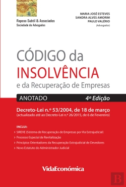 Bertrand.pt - Código da Insolvência e da Recuperação de Empresas