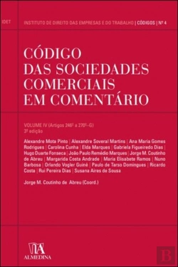 Bertrand.pt - Código das Sociedades Comerciais em Comentário - Volume IV