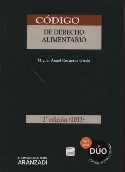 Bertrand.pt - Código De Derecho Alimentario 2013