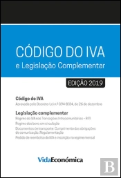 Código do IVA e Legislação Complementar 