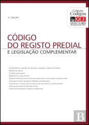 Código do Registo Predial e Legislação Complementar