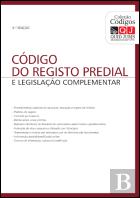 Código do Registo Predial e Legislação Complementar