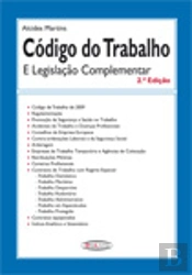 Código do Trabalho e Legislação Complementar (2.ª Edição - 2009)