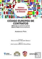 Código Europeo De Contratos De La Academia De Pavía