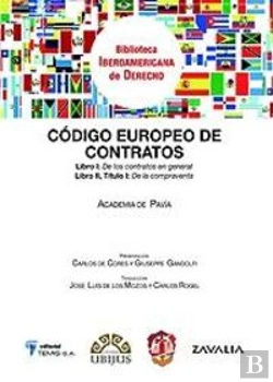 Bertrand.pt - Código Europeo De Contratos De La Academia De Pavía