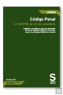 Bertrand.pt - Codigo Penal Lo 10/1995 De 23 De Noviembre