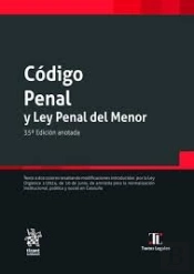 Codigo Penal Y La Ley Penal Del Menor 35ª Edicion