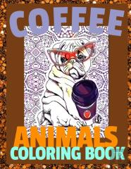 Coffee Animals Coloring Book