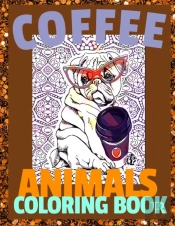 Coffee Animals Coloring Book