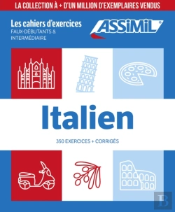 Bertrand.pt - Coffret Cahiers Italien Faux Debutants/Intermediaire