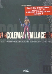 Coffret Coleman Wallace ; T.1 A T.3 Et Carnet De Croquis