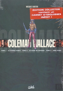 Bertrand.pt - Coffret Coleman Wallace ; T.1 A T.3 Et Carnet De Croquis