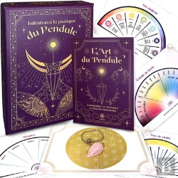Bertrand.pt - Coffret D'Initiation Au Pendule Divinatoire : Planches De Radiesthesie + 1 Livre Complet + 1 Pendule