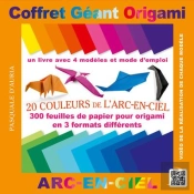 Coffret Geant Origami Couleurs De L'Arc-En-Ciel