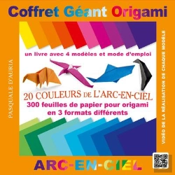Bertrand.pt - Coffret Geant Origami Couleurs De L'Arc-En-Ciel
