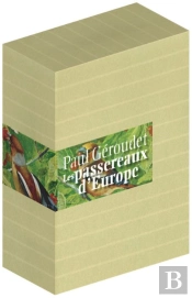 Coffret Geroudet (Passereaux D'Europe T.1