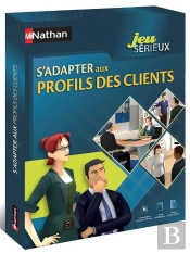 Coffret Jeu Serieux S'Adapter Aux Profils Des Clients Bpro/Bac/Bts (5 Cd-Roms+Guide Ped+ Fich Eleve)