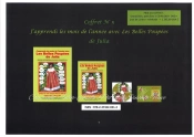 Coffret N 5 J'Apprends Les Mois De L'Annee Avec Les Belles Poupees De Julia