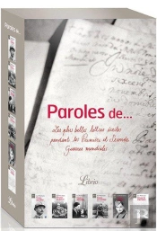 Coffret Paroles De...
