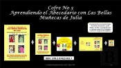 Cofre N  3 Aprendiendo El Abecedario Con Las Bellas Munecas De Julia
