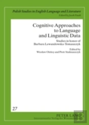 Cognitive Approaches To Language And Linguistic Data