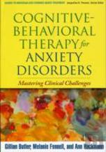 Cognitive-Behavioral Therapy For Anxiety Disorders