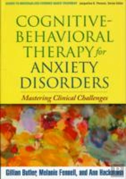 Bertrand.pt - Cognitive-Behavioral Therapy For Anxiety Disorders